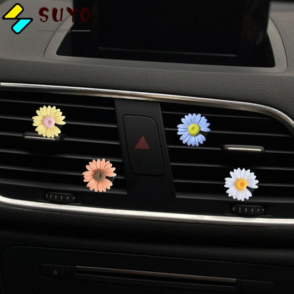 SUYO Kẹp Khuếch Tán Nước Hoa Gắn Máy Điều Hòa Xe Hơi Trang Trí Nội Thất Bằng Nhựa Mới