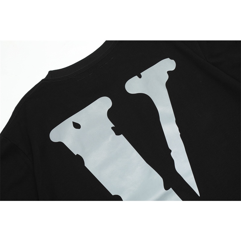 Áo Thun Tay Ngắn Cổ Tròn In Chữ Phản Quang Thời Trang Cho Nam Và Nữ