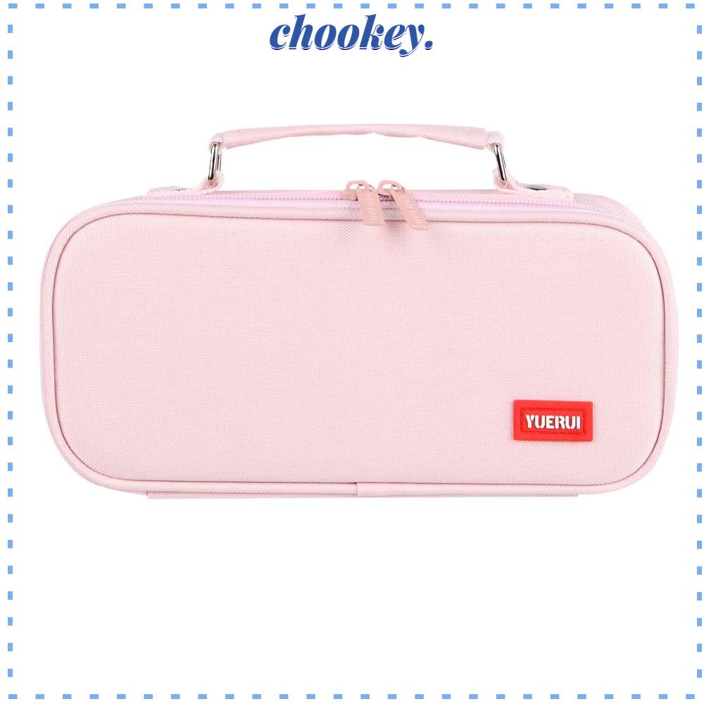 CHOOKEY Túi Đựng Bút Bằng Vải Canvas Tiện Dụng Dành Cho Văn Phòng