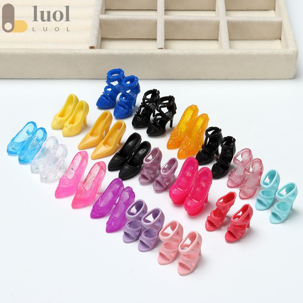 LUOL Giày Bốt Nhựa Cao Tới Gối Dài 2.2cm Thiết Kế Xinh Xắn Cho Nữ