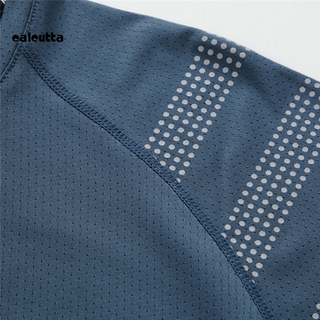 Áo Thun Tay Ngắn Cổ Tròn Màu Trơn Thoáng Khí Thời Trang Mùa Hè Cho Nam