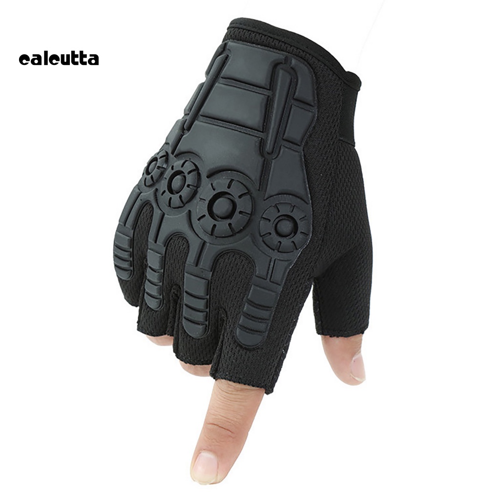 1 Đôi Găng Tay Nửa Ngón Chống Trượt Có Thể Điều Chỉnh Dành Cho Luyện Tập Xe Đạp