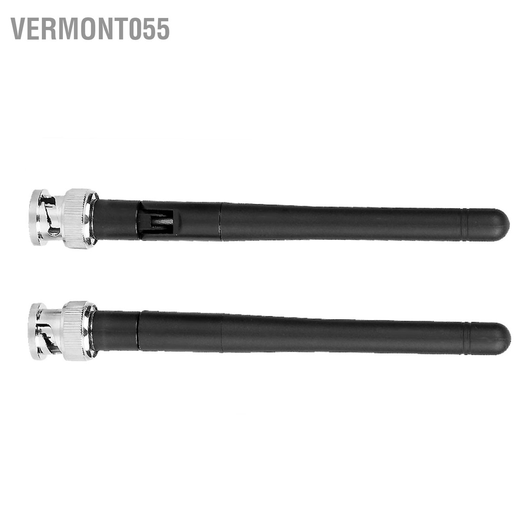 Vermont055 2 CHIẾC Ăng Ten UHF với Đầu Nối BNC cho Thu EW100 EW300 EW500 G3 HM