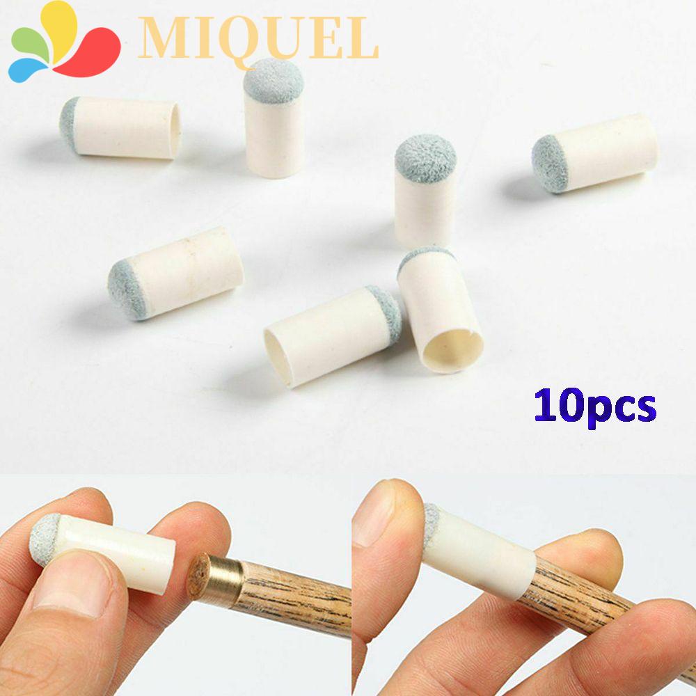 MIQUEL Set 10 Vỏ Bọc Đầu Gậy Đánh Bida 13mm Chuyên Dụng