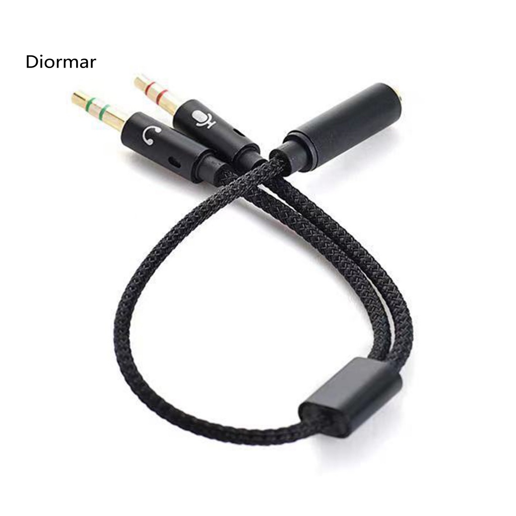 Dây Cáp Chia Âm Thanh 35mm Sang 35mm 2 Trong 1