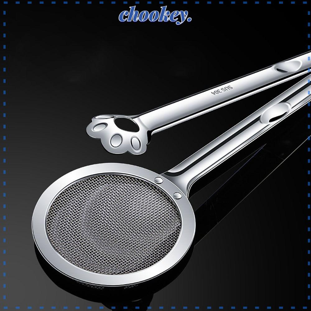 CHOOKEY Kẹp Lọc Dầu / Thức Ăn Dạng Hạt Dày Ổn Định Đa Năng Dễ Vệ Sinh Và Chắc Chắn Cho Nhà Bếp