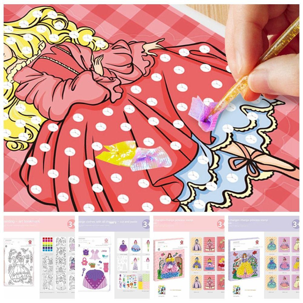 PEWANY Miếng Dán Trang Trí Thủ Công Hình Hoạt Hình Dễ Thương