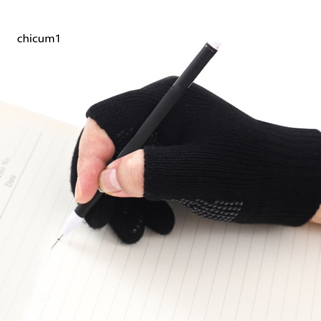 1 Đôi Găng Tay Mùa Đông 2 Ngón Chống Gió Dày Dặn Chống Trượt Có Thể Chạm Màn Hình Cảm Ứng