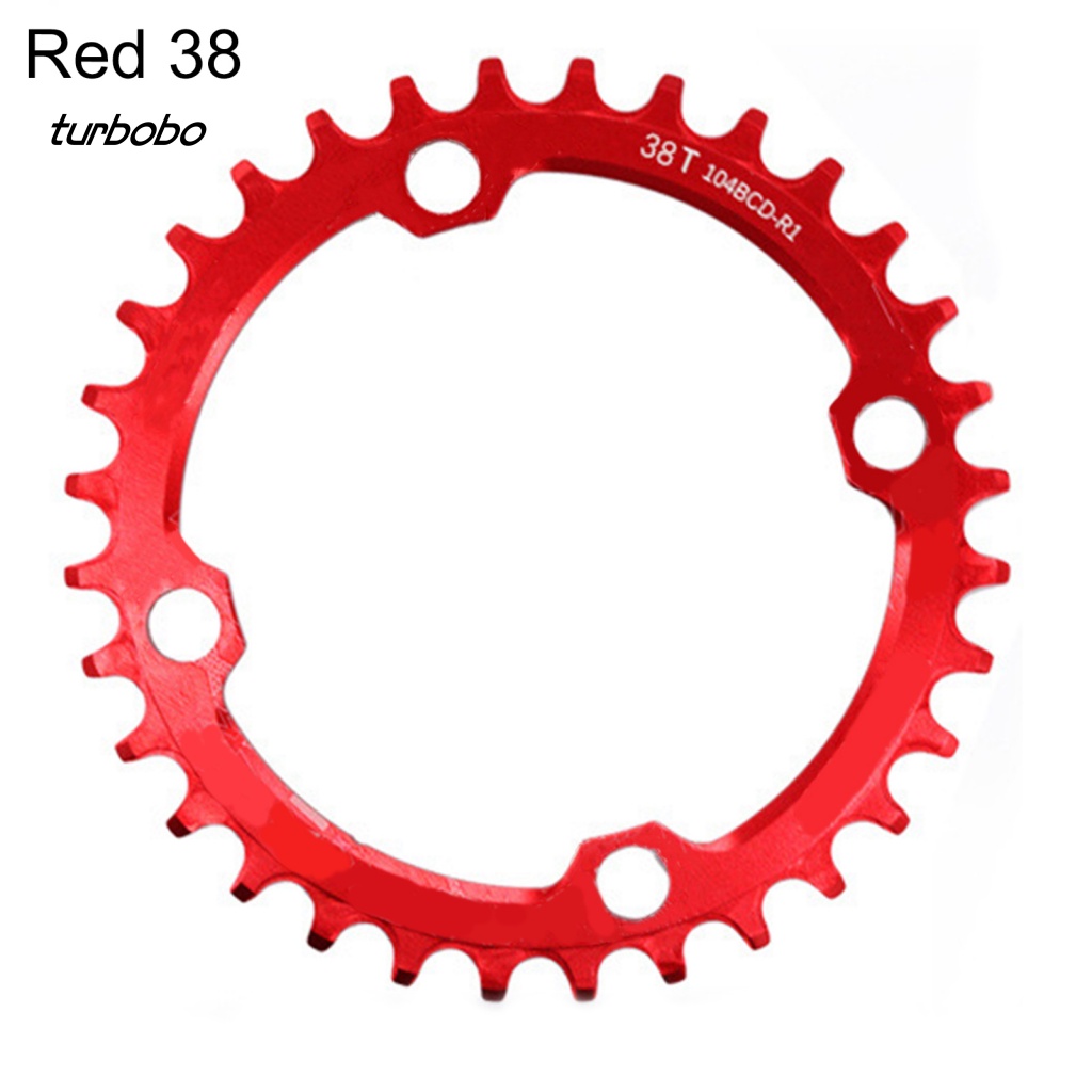 Turbobobo Đĩa Xích Cao Cấp Cho Xe Đạp 32T / 34T / 36T / 38T 104BCD MTB