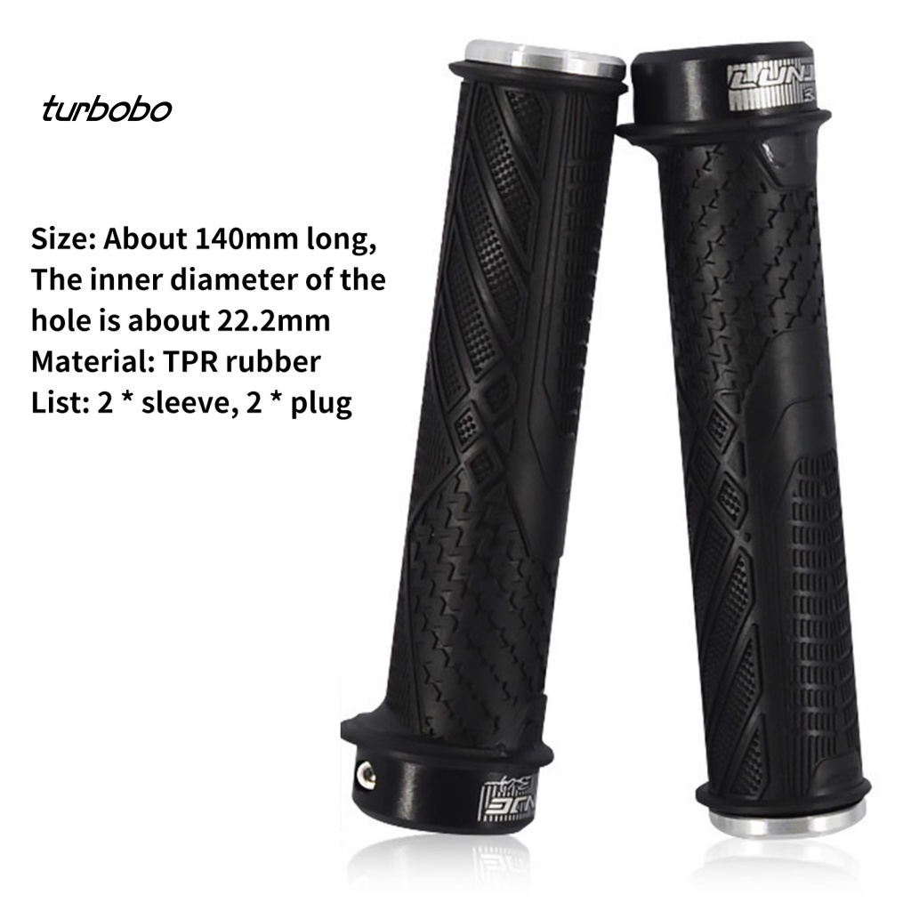 1 Bộ Bọc Tay Lái Xe Đạp Bằng Cao Su TPR Trọng Lượng Nhẹ Chống Va Chạm Turboro