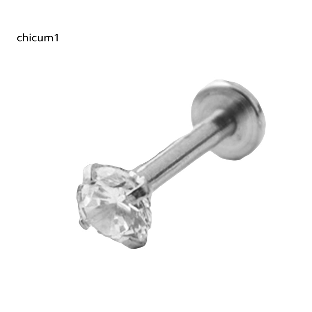 1 Khuyên Môi Đính Đá Thời Trang Cá Tính