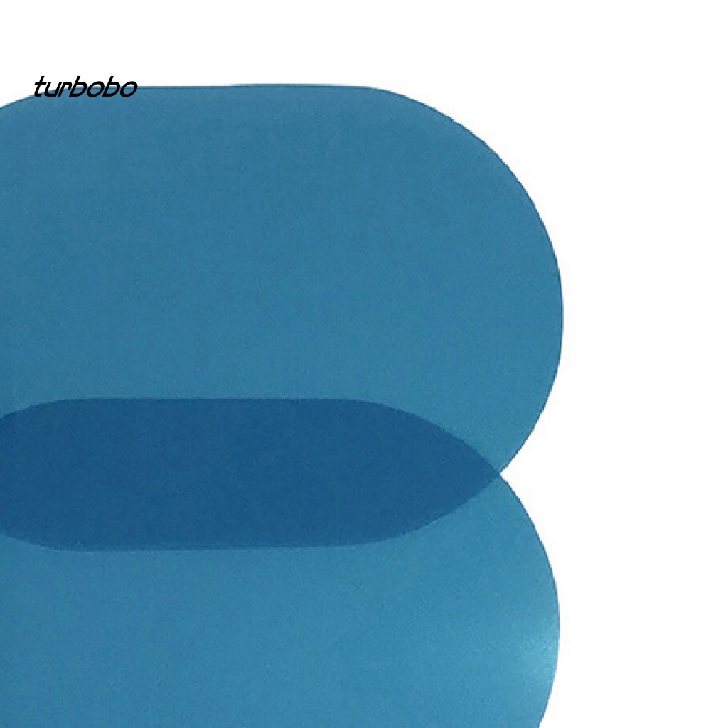 1 Cặp Phim Dán Gương Chiếu Hậu Hình Oval Chống Nước Chống Sương Mù Cho Xe Hơi Xe Máy