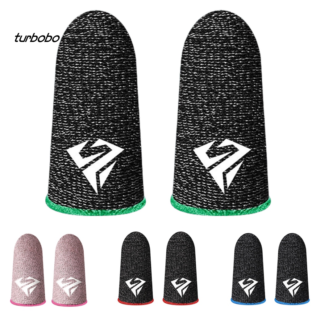 1 Cặp Bọc Ngón Tay Chống Trượt Thoáng Khí Chống Mồ Hôi Khi Chơi Game Chuyên Nghiệp