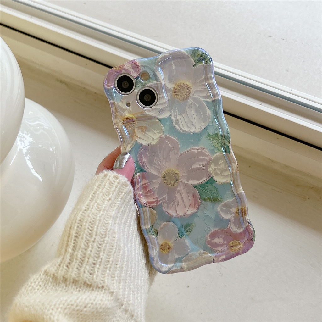 Ốp Điện Thoại TPU Chống Sốc In Họa Tiết Tranh Sơn Dầu 3D Cổ Điển Cho iPhone 14 13 12 11 Pro Max 14 Pro Max