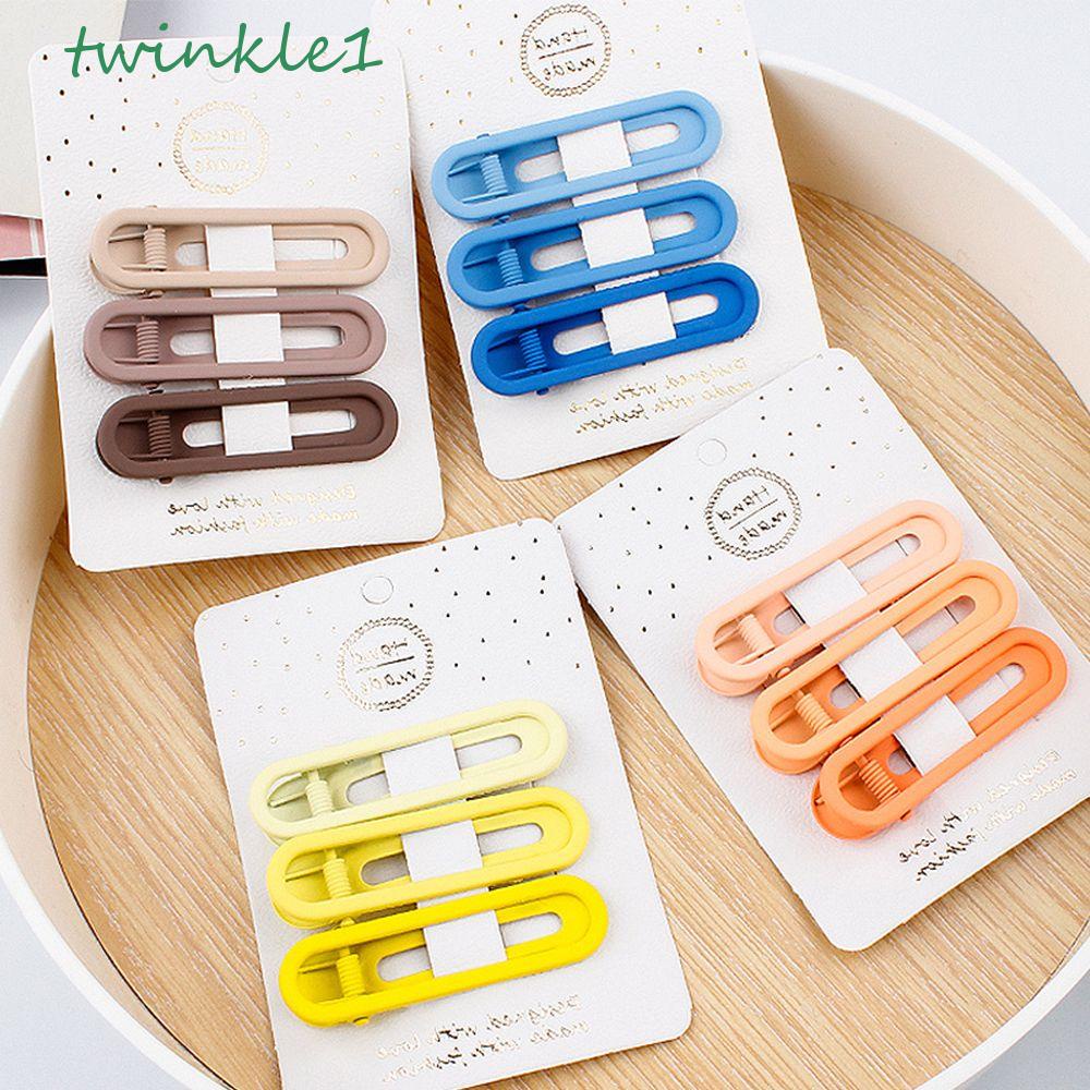TWINKLE Kẹp Tóc Mỏ Vịt Phong Cách Hàn Quốc Ngọt Ngào Dễ Phối Đồ Dành Cho Bạn Nữ