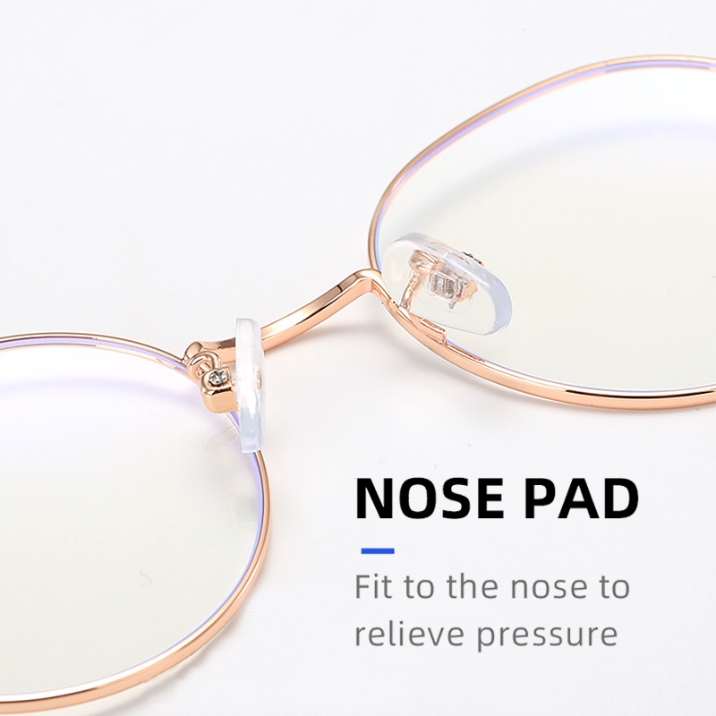 Kính Gọng Tròn Kim Loại VIENDO Chống Tia UV Chống Bức Xạ Chống Ánh Sáng Xanh Thời Trang kính đổi màu khi ra nắng Cho Nam Và Nữ(có thể cắt cận thị ống kính)