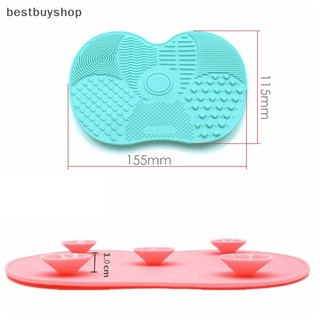 Miếng Silicon Vệ Sinh Cọ Trang Điểm Mới