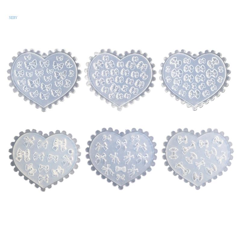 Khuôn Silicone Tạo Hình Hình Học Trang Trí Móng Tay