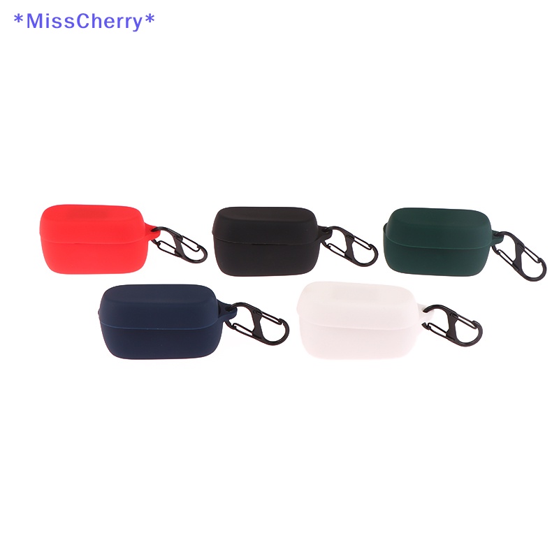 1 Vỏ Bảo Vệ Hộp Sạc Tai Nghe MCHY &gt; 1PC Bằng Silicon Có Móc Khóa
