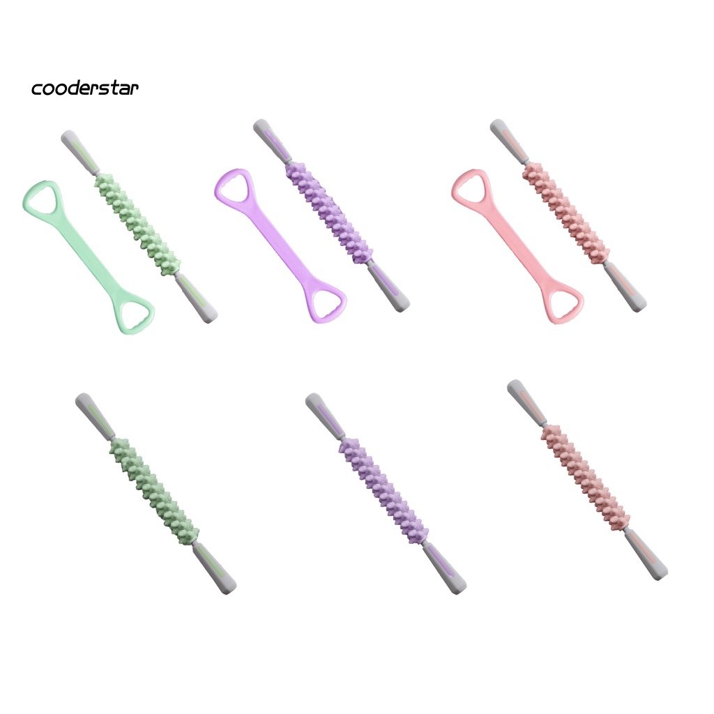 Gậy Mát Xa Cơ Bắp Cầm Tay Độ Cứng Cao Đa Năng Chống Trượt Thoải Mái Bằng TPR