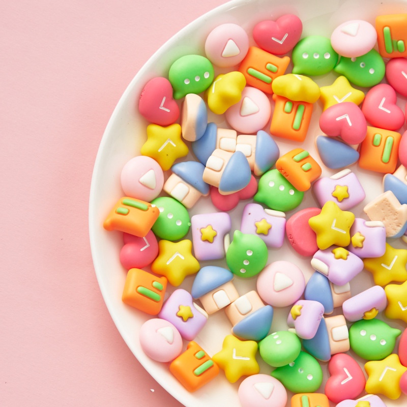 10 Cây Nấm Mini Dễ Thương Trang Trí Ốp Điện Thoại