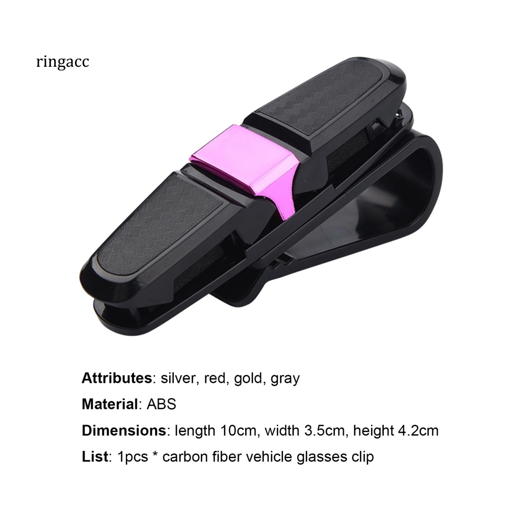 Kẹp Giữ Mắt Kính Xoay 360 Độ Gắn Tấm Chắn Nắng Xe Hơi