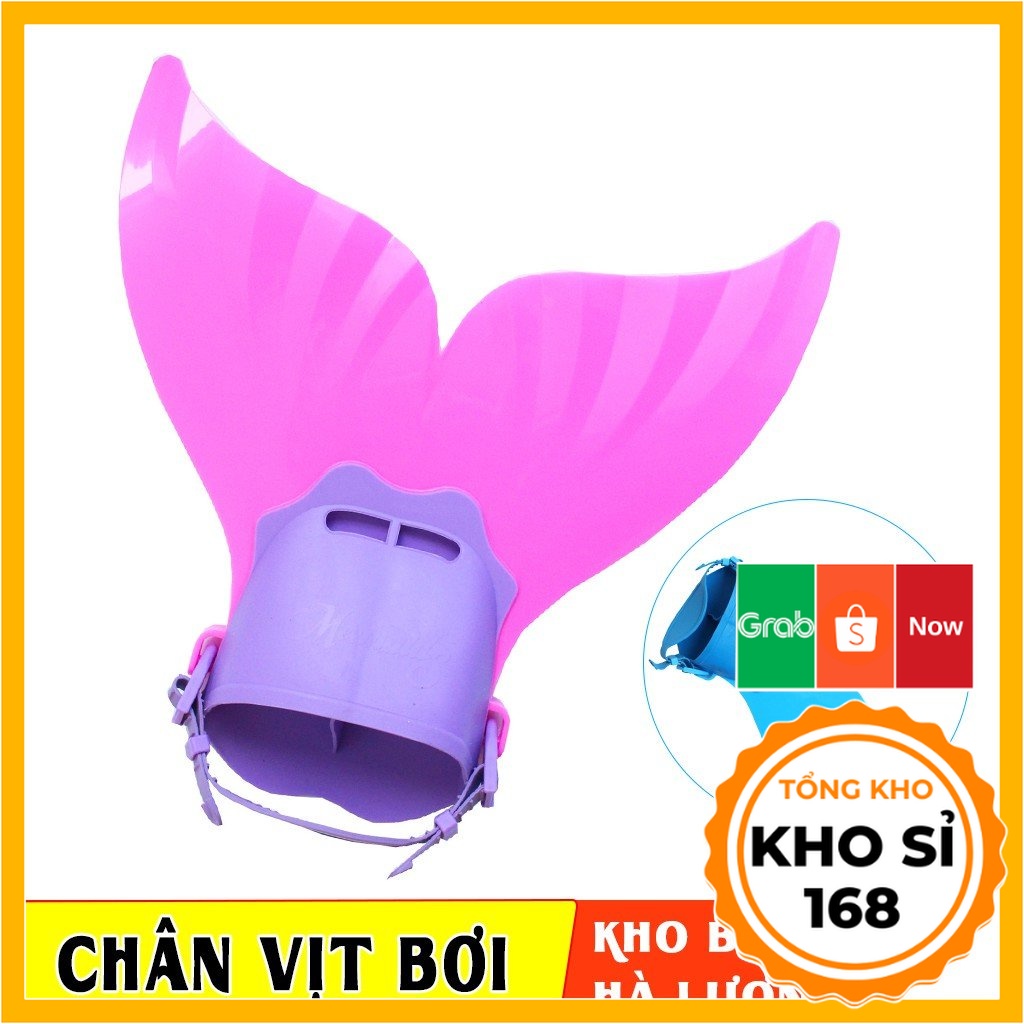 Chân vịt tập bơi lội lặn biển nàng tiên cá cho trẻ em bé gái trai E81