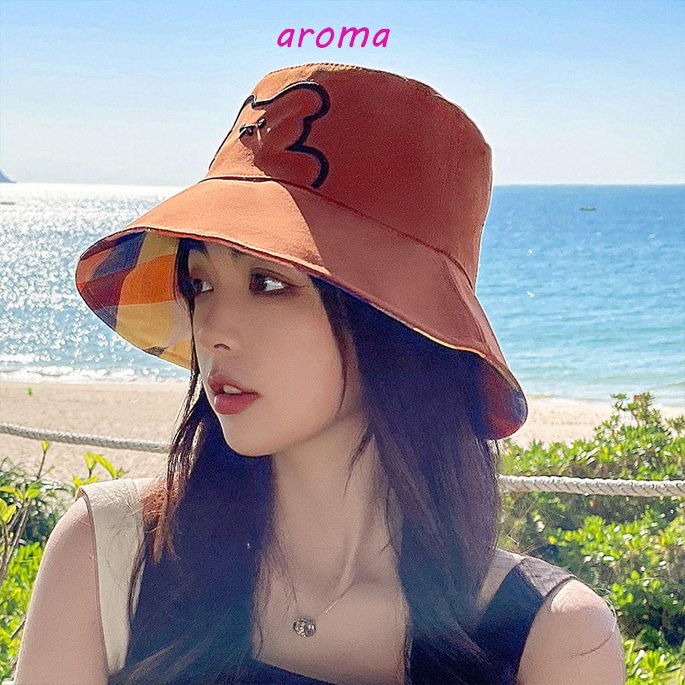 AROMA Mũ Tai Bèo Chống Nắng Thời Trang Mùa Hè Cho Nữ