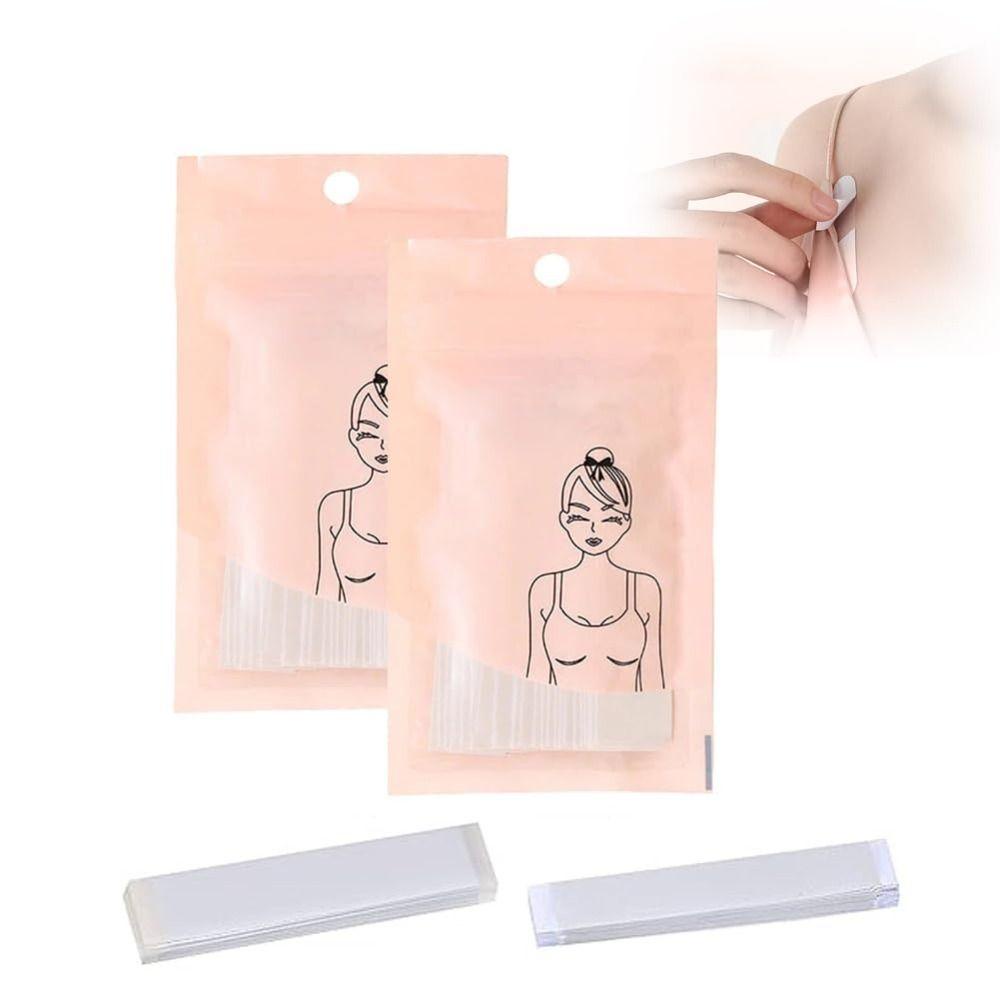 DIACHAVN Băng Keo Dán Cố Định Cổ Áo Ngực Chống Trượt Hai Mặt Màu Trong Suốt