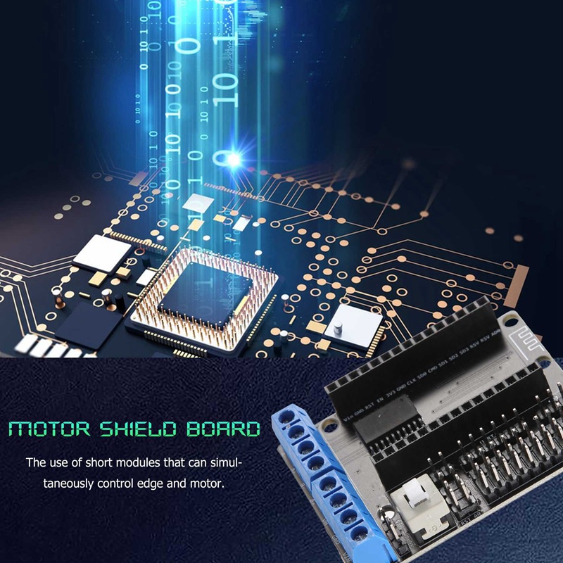 Bộ 2 Bảng Mạch Mở Rộng L293D WiFi Cho NodeMCU ESP-12E ESP8266
