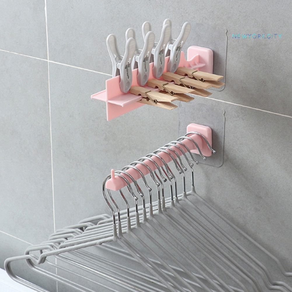 Giá Đỡ Treo Quần Áo Bằng Nhựa Có Giác Hút