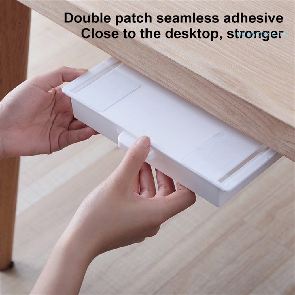 Ngăn Kéo Nhựa Tự Dính Để Bàn Đựng Đồ Trang Sức Tiện Dụng