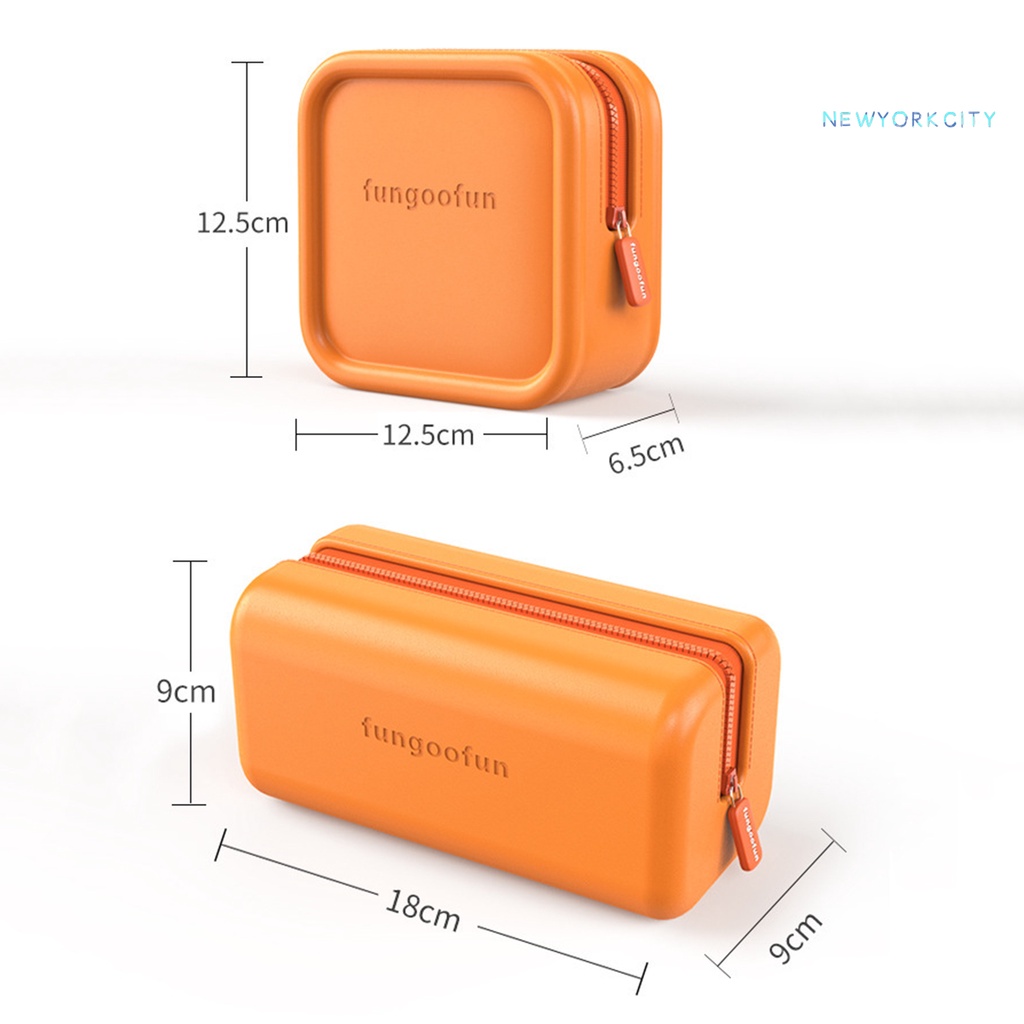 Túi Đựng Đồ Trang Điểm NY-Makeup Sức Chứa Lớn Chống Thấm Nước Có Khóa Kéo Tiện Lợi