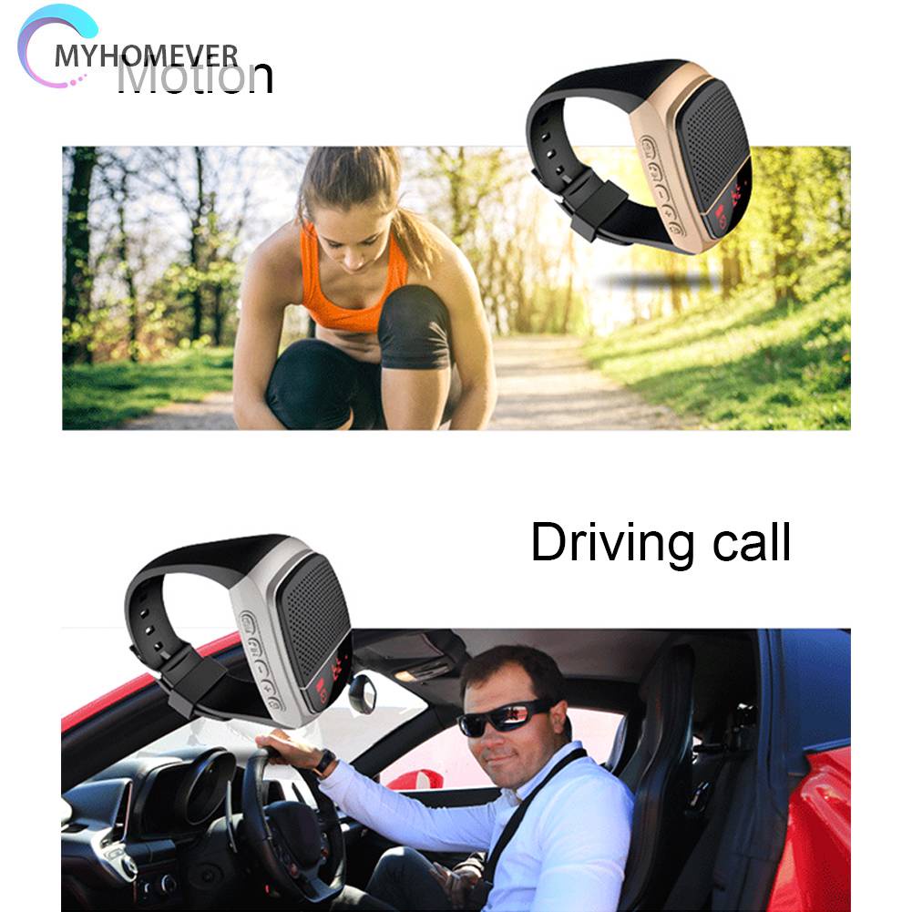 Đồng Hồ Thông Minh Đa Chức Năng Kết Nối Bluetooth Đài FM Có Cổng Sạc USB Cho Điện Thoại / Leo Núi