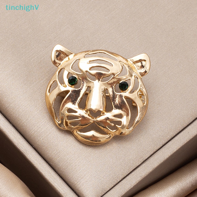 Ghim Cài Áo Hình Đầu Hổ / Cú / Báo Thời Trang Cho Nữ