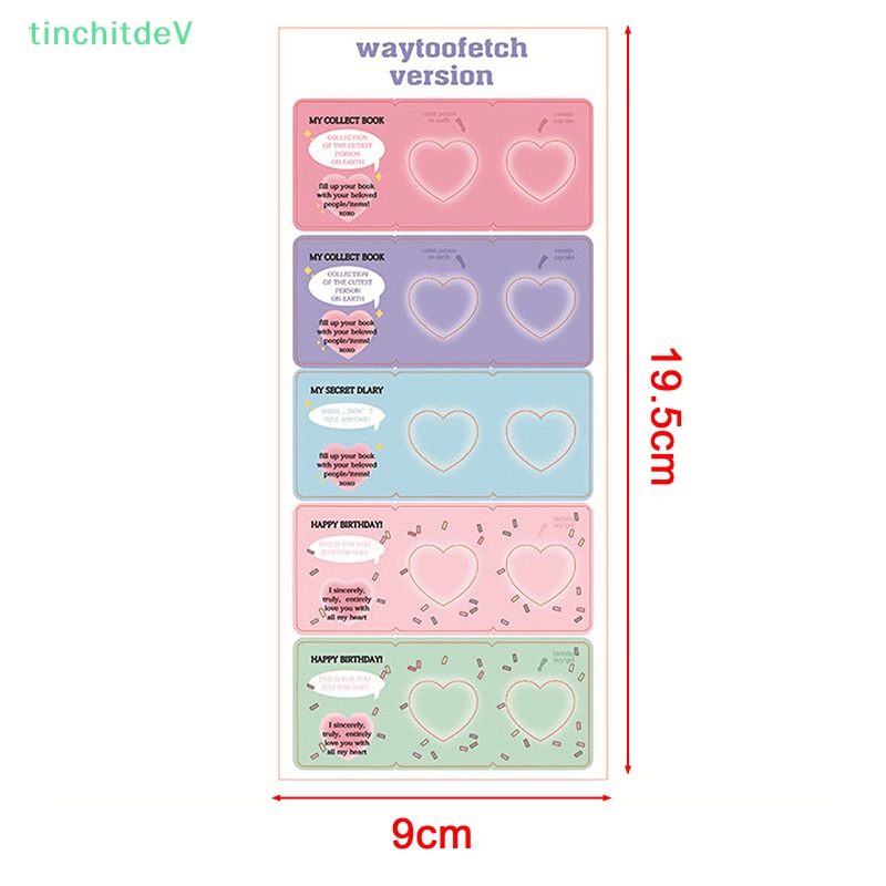 [TinchitdeV] Ins Thẻ Hình Dán Thần Tượng Laser Dễ Thương Diy Chất Liệu Collage Trang Trí Kế Hoạch [Mới]