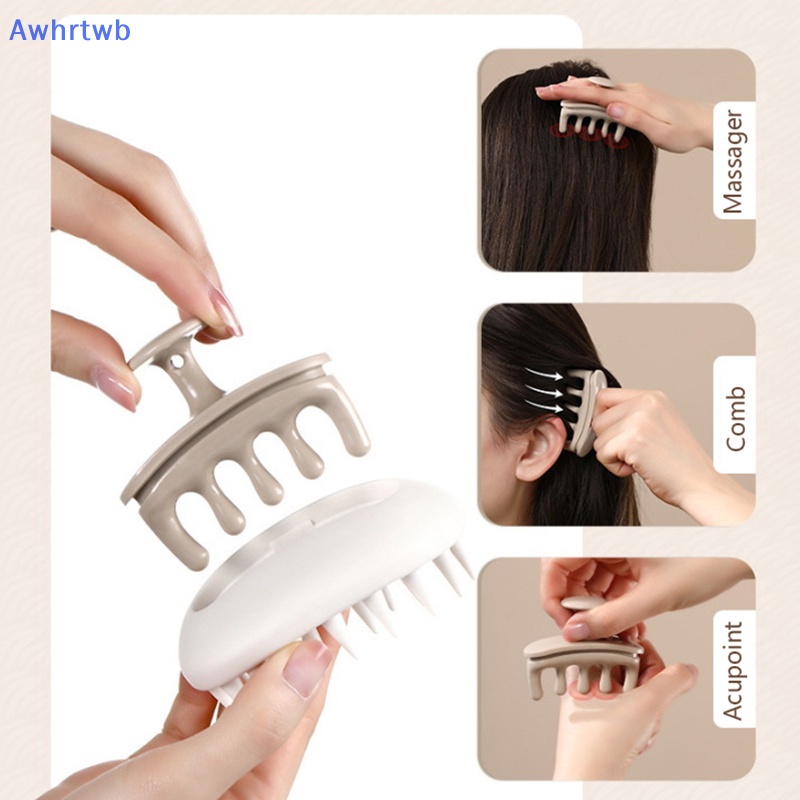 Lược Chải Tóc Mát Xa Da Đầu 2 Trong 1 Tiện Dụng Cho SPA Mới