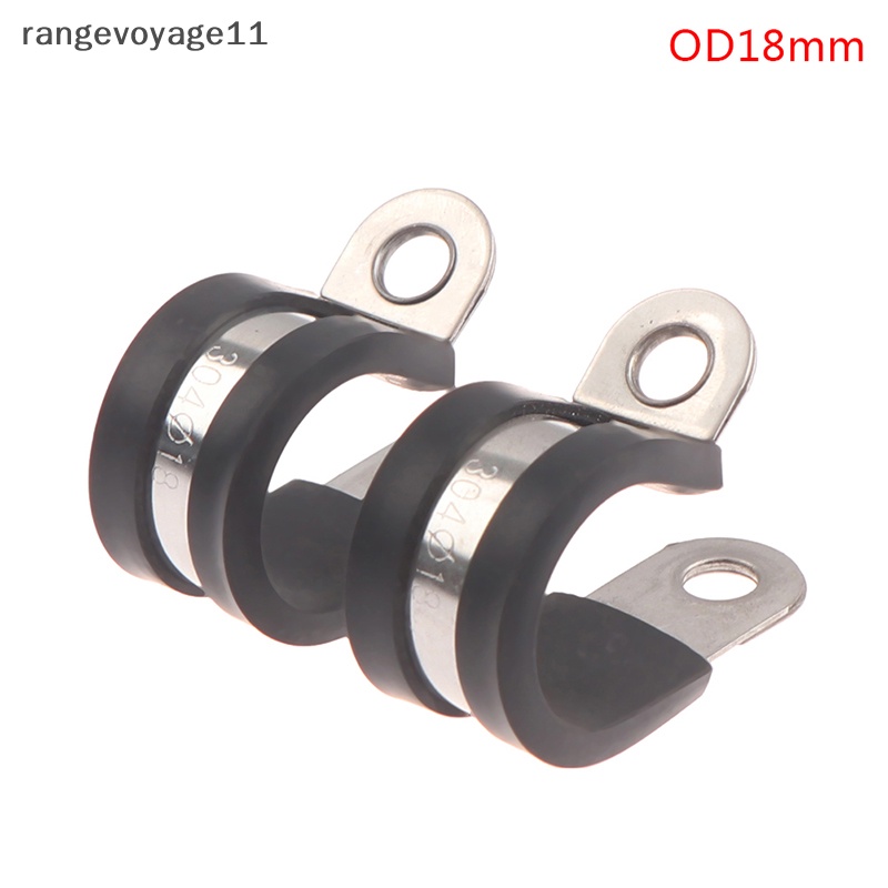 Bộ 2 Kẹp Cao Su Bằng Thép Không Gỉ 304 Chuyên Dụng Cho Ống Nước [vn] [vn]