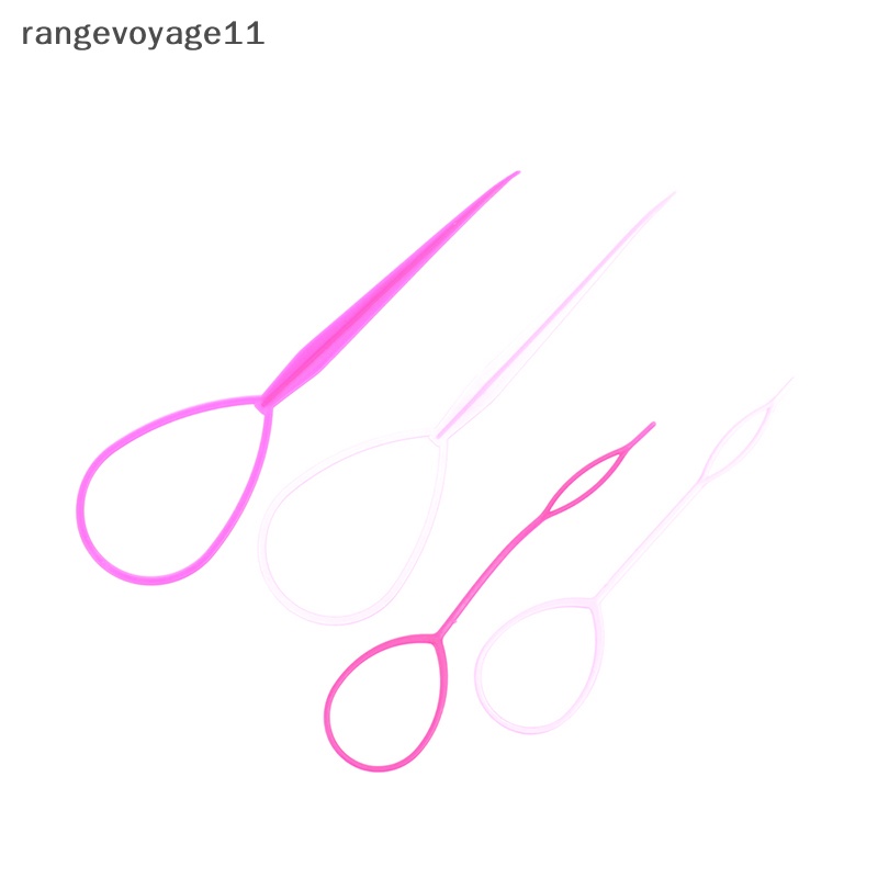 Bộ 4 Lược Bện Tóc Co Giãn Bằng Kim Loại Tiện Dụng