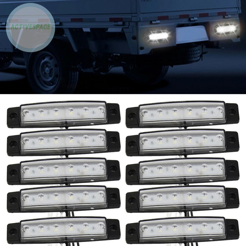 ⚡READYSTOCK⚡6LED Rock Light 10PCS White Marine Boat Cabin Deck Stern Transom Light