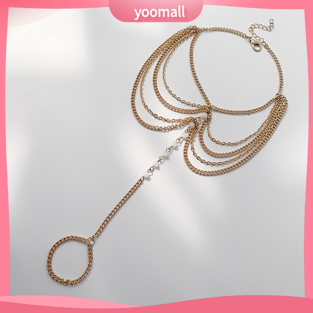 Bộ Nhẫn Đeo Ngón Chân Nhiều Lớp Thời Trang Dành Cho Nữ