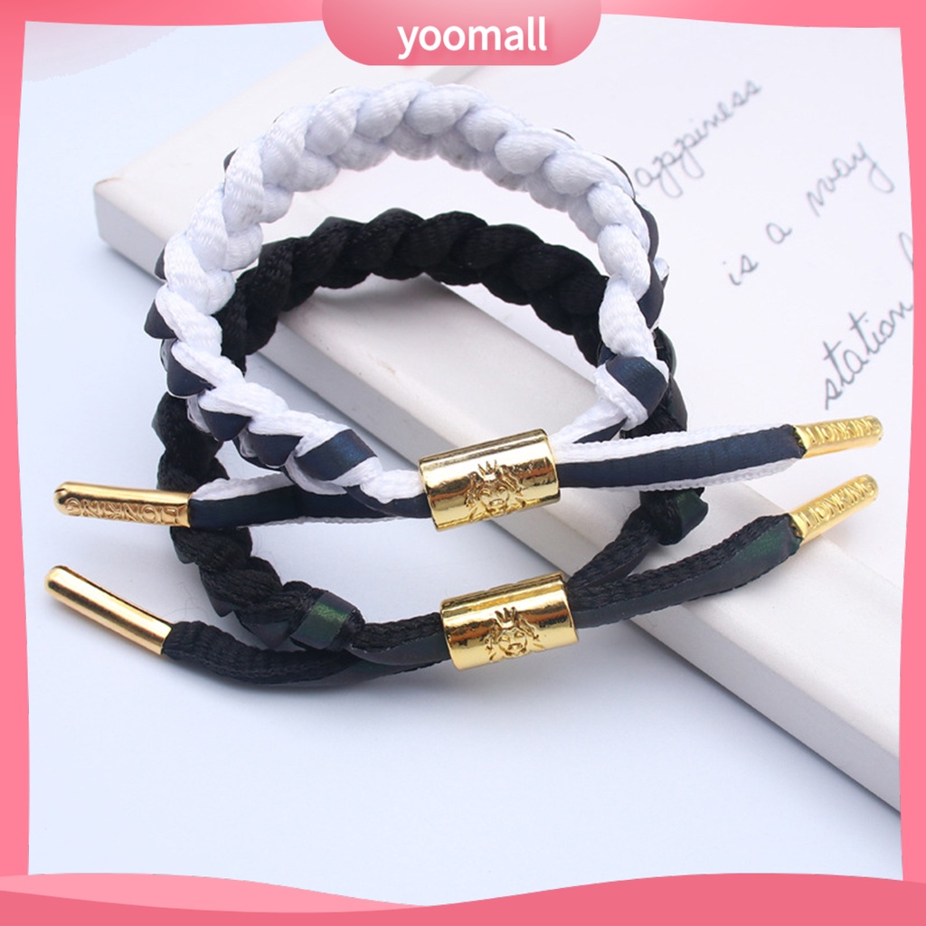 Vòng Tay Dây Bện Phản Quang Điều Chỉnh Được Thời Trang