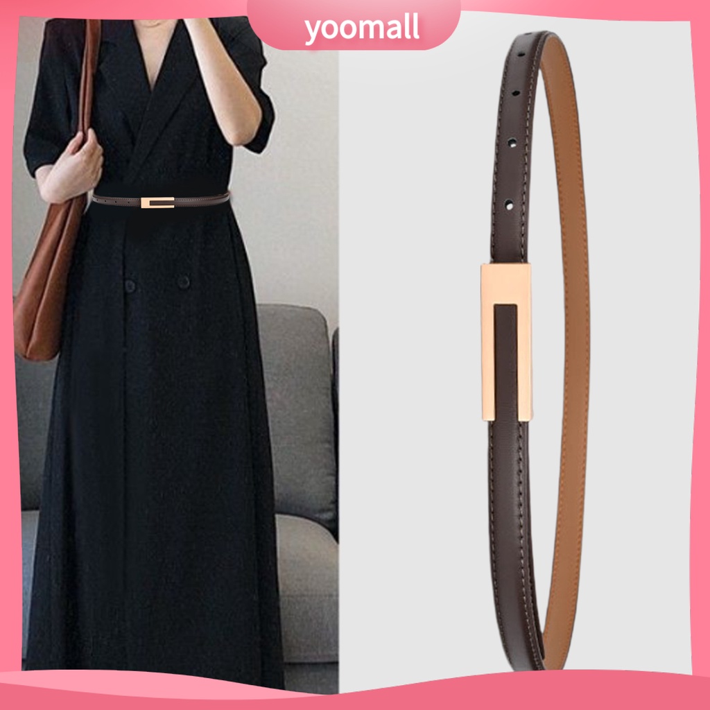 Thắt Lưng Màu Trơn Tùy Chỉnh Chống Vỡ Phong Cách Cổ Điển Cho Nữ