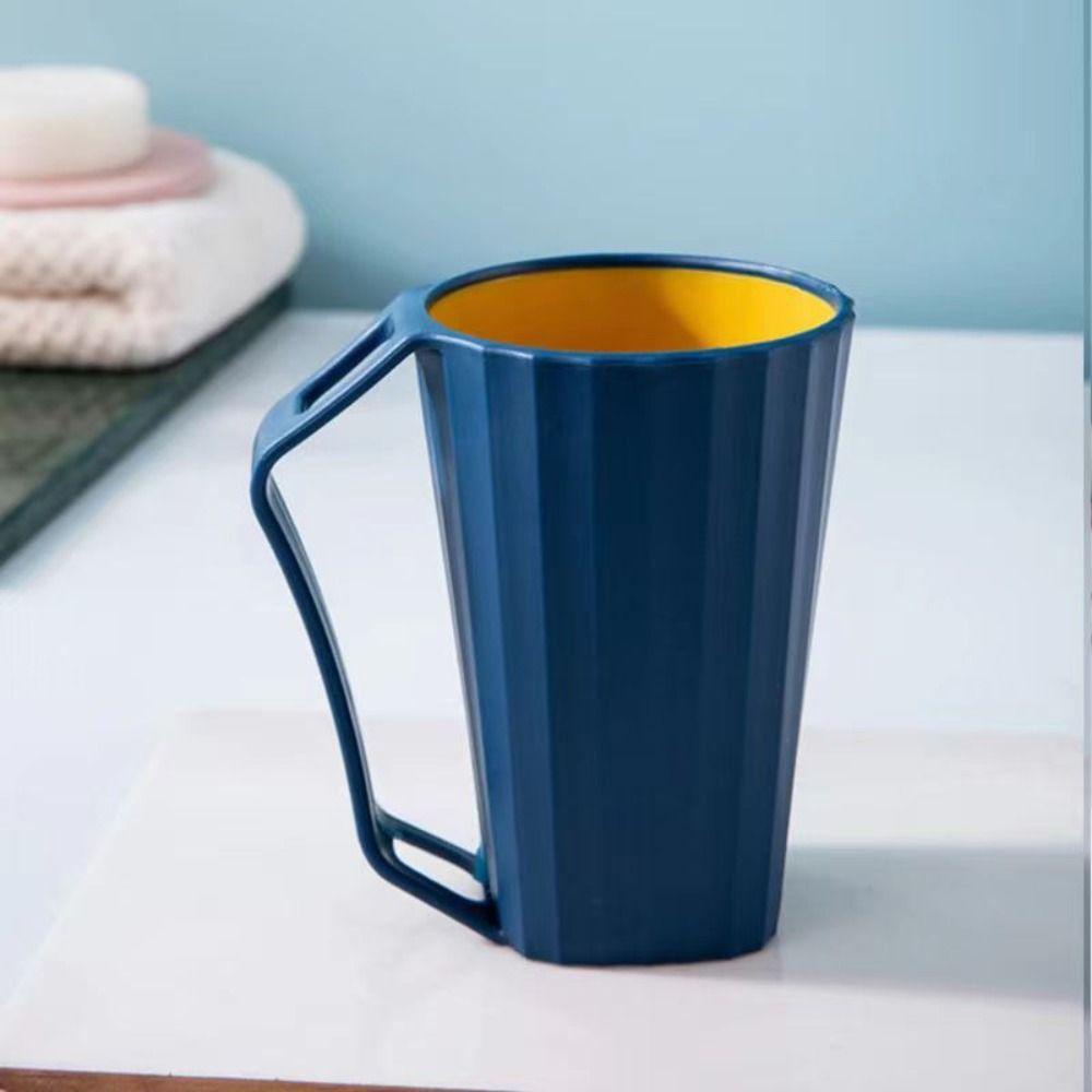 GIOVANNI Set 2 Cốc Đánh Răng Di Động Chống Vỡ Chống Trượt Có Tay Cầm Dành Cho Đi Du Lịch