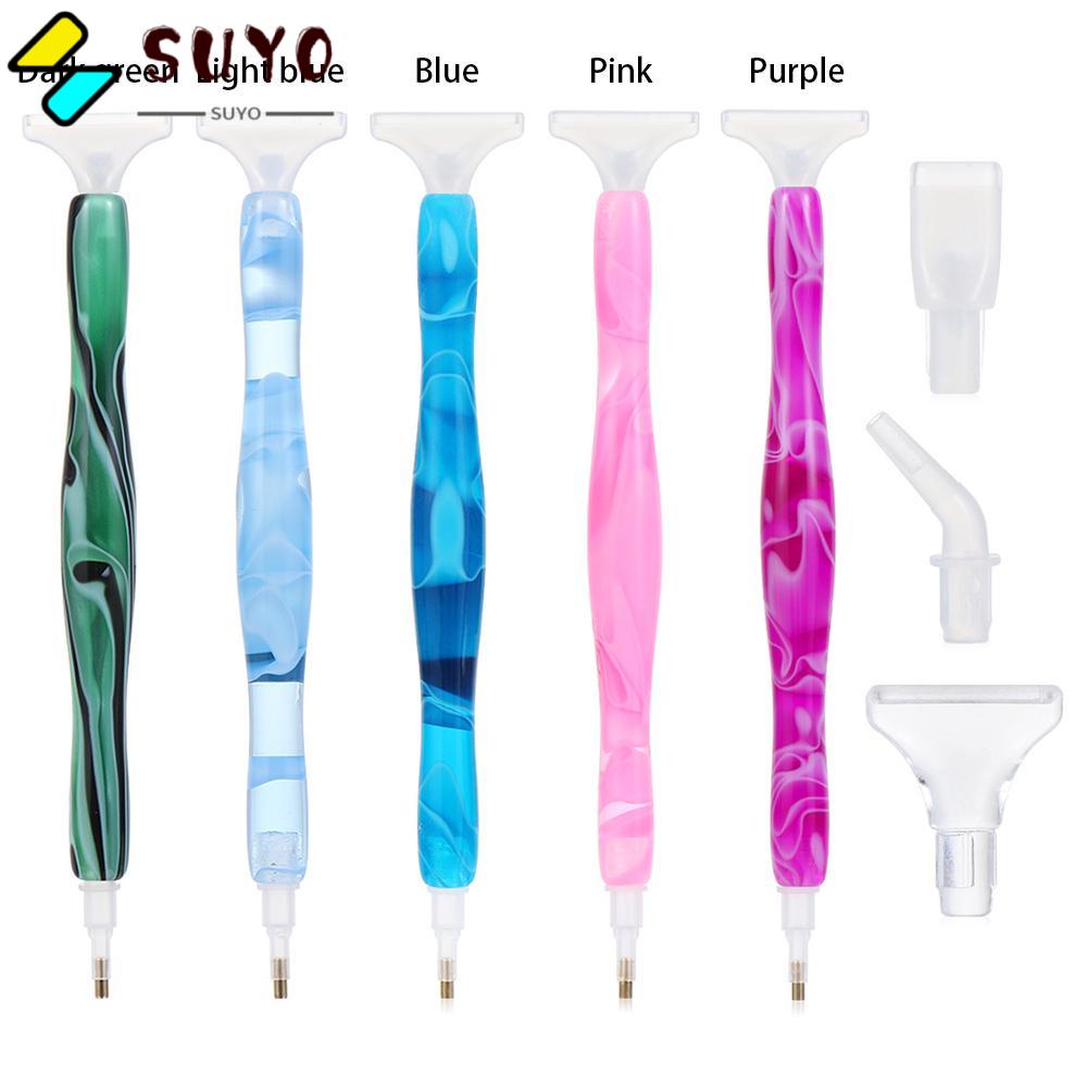 SUYO Bút Thêu Tranh Chữ Thập Bằng Nhựa Resin Chất Lượng Cao