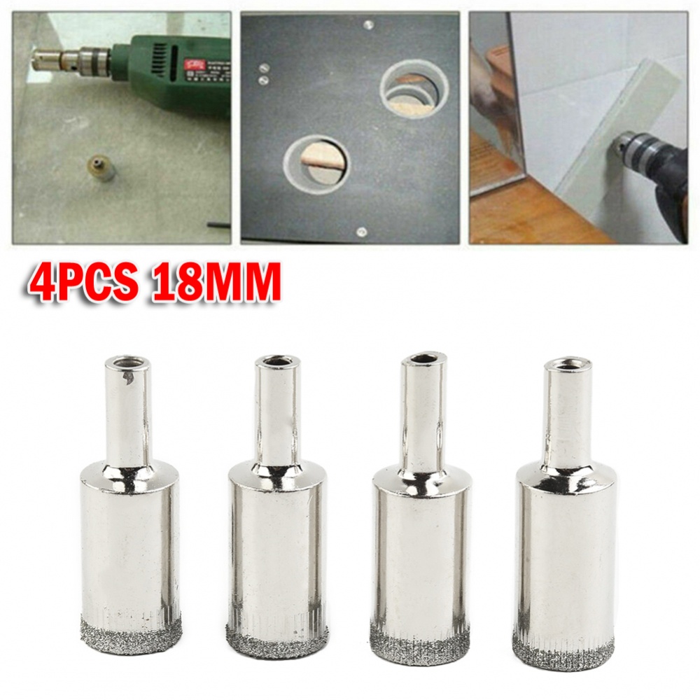 Dụng Cụ Đục Lỗ Cho Lỗ Cưa Kính 18mm Bằng Thép Carbon