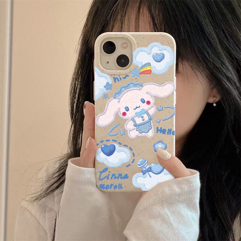 Ốp Điện Thoại Dẻo Họa Tiết Hoạt Hình Chú Chó Cinnamon Dễ Thương Chống Sốc Cho Iphone11Iphone128 ZG1Z 7 14pro13 maxplus