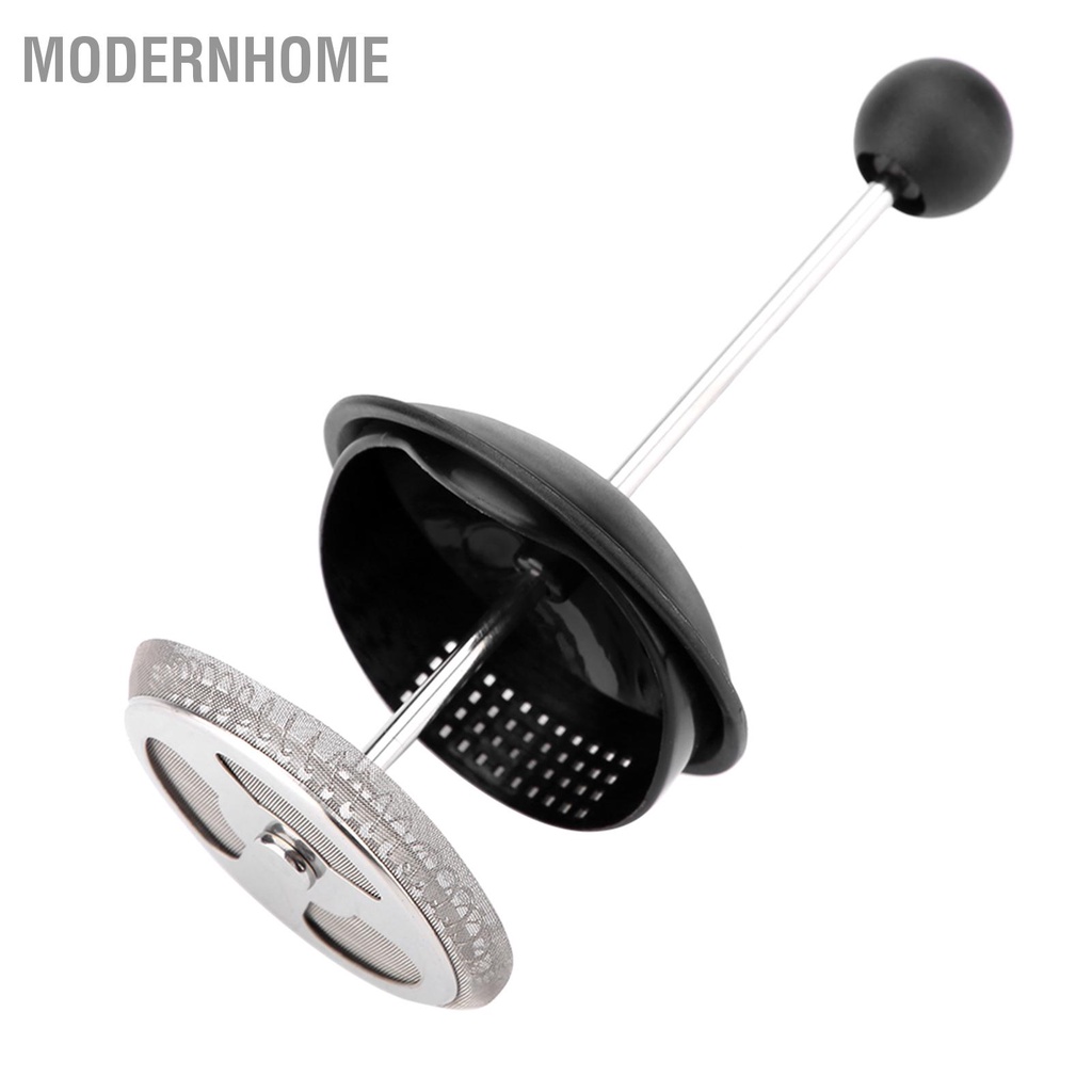 ModernHome Máy pha cà phê thủy tinh bằng thép không gỉ cầm tay ép kiểu Pháp Văn phòng tại nhà Bình trà