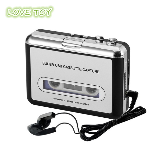 Máy Nghe Nhạc Chuyển Đổi Băng Cassette Sang PC USB Cassette-MP3