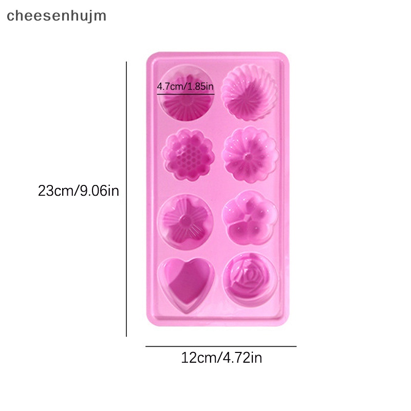 Khuôn Silicon Làm Bánh / Sô Cô La / Xà Phòng Hình Trái Tim DIY